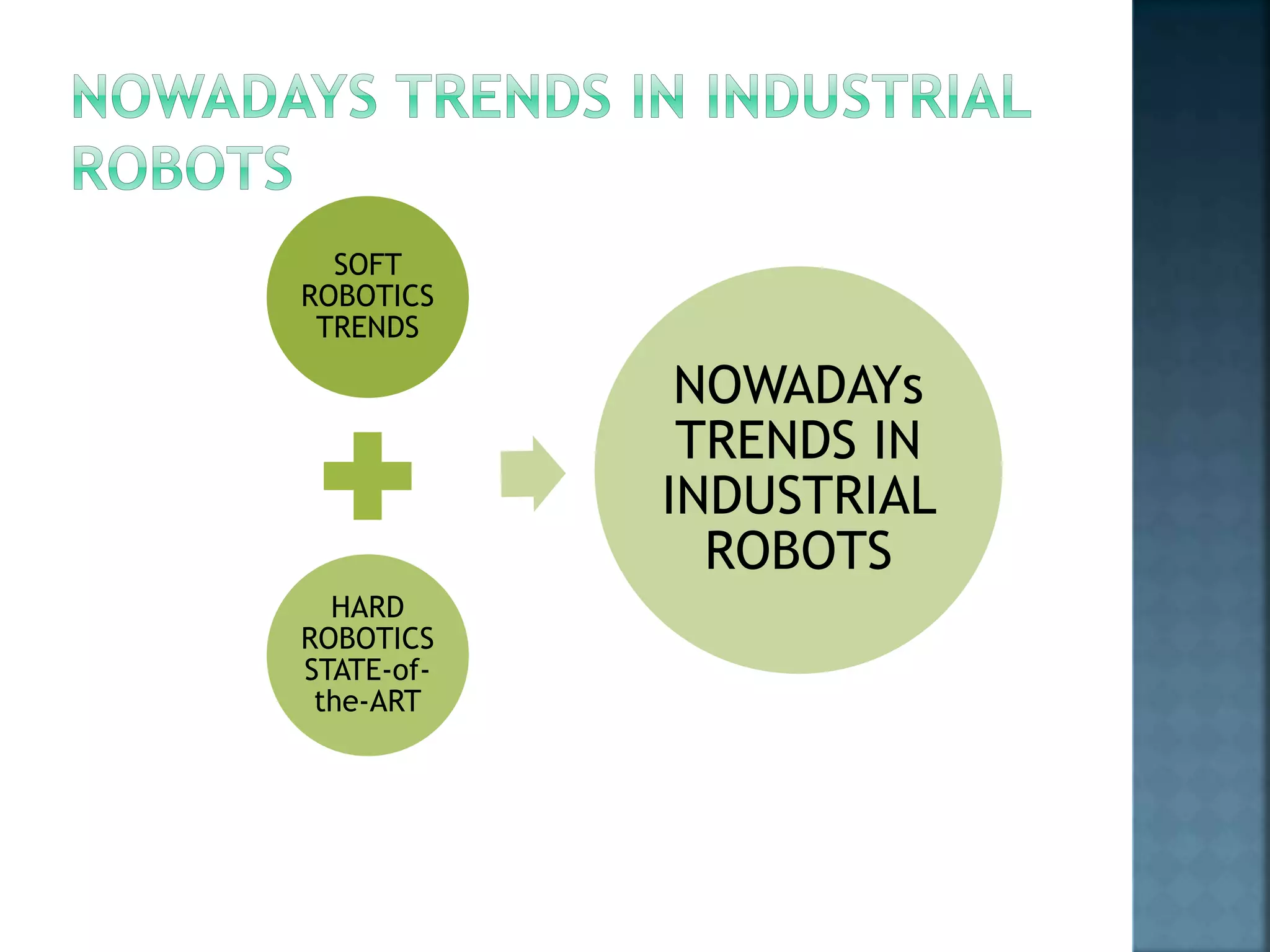 Emerging trends in industrial robotics | PPTX