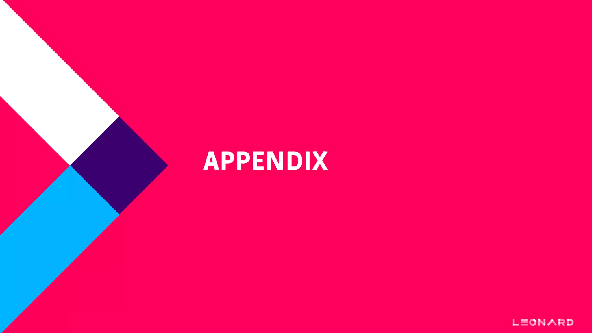 APPENDIX
 