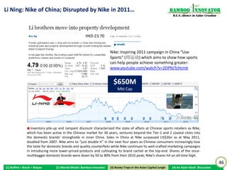 Pitfalls in Asia: Chinnovation ≠ Resilient Compounders                                                            Bamboo nnovator
                                                                                                                   R.E.S.-ilience in Value Creation




                                                                                                                                                      46
(1) Buffett + Bosch + Baiyao   (2) Mental Model: Bamboo Innovator    (3) Boobytraps
                                                                    (3) Booby Traps in the Asian Capital Jungle   (4) An Asian Stock Discussion
 