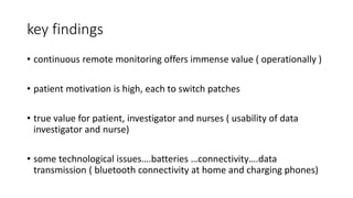 Emerging Wearable Technologies- True Potential in Clinical Trials