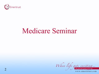 Medicare Seminar 