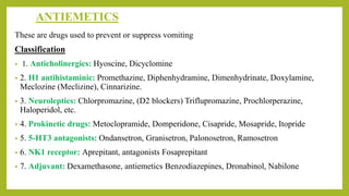 EMETIC AND ANTI- EMETIC DRUGS PHARMACOLOGY.pptx