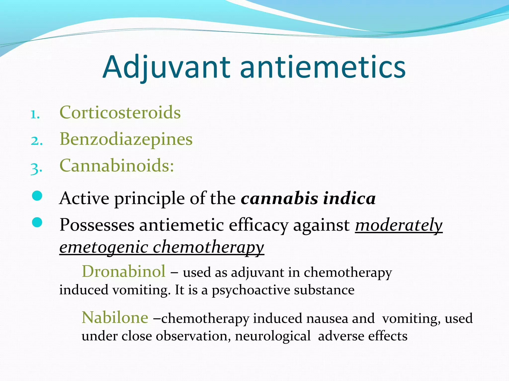 Emetics and antiemetics(VK) | PPT