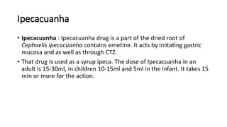 Emetics (dr ibanda hood) | PPTX