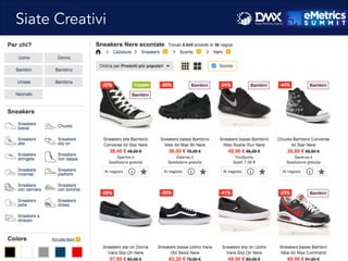 Massimo	
  Fa)ore)o	
  -­‐	
  Consulente	
  SEO	
  e	
  Web	
  Marke8ng	
  
Siate Creativi
 