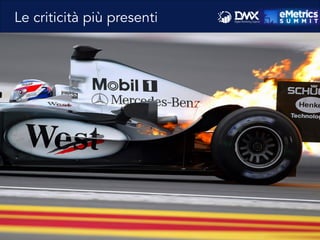 Le criticità più presenti
 