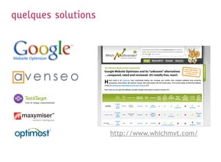 quelques solutions




                     http://www.whichmvt.com/
 