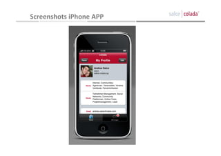 Screenshots iPhone APP
 