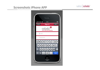 Screenshots iPhone APP
 