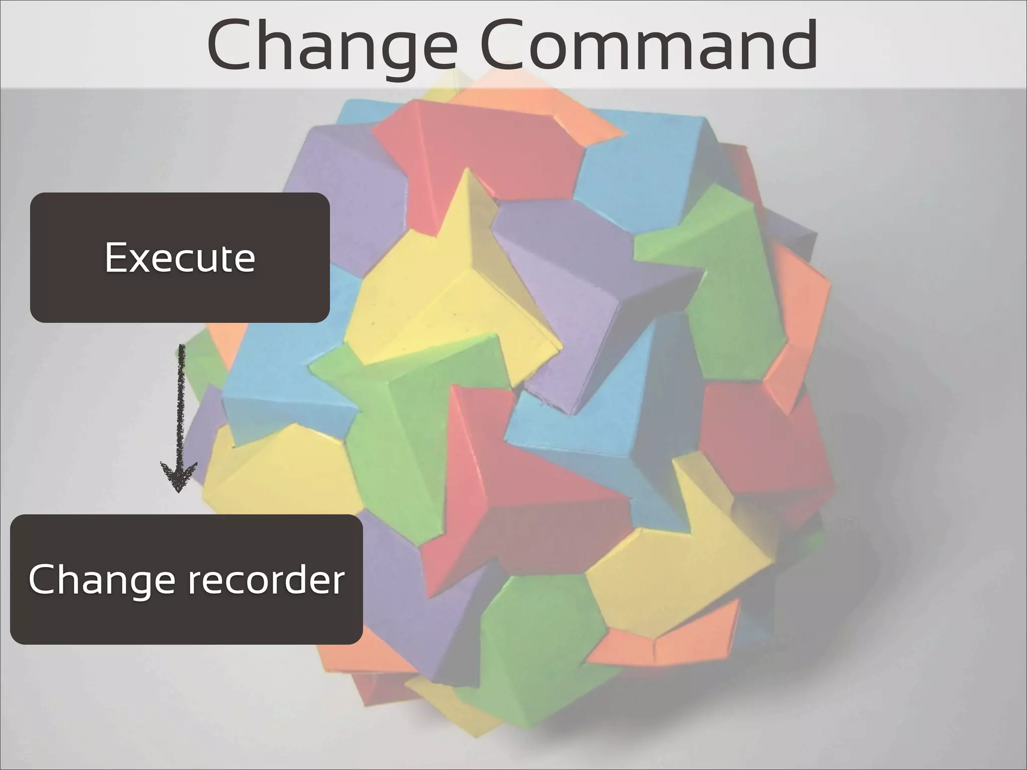 Change Command

   Execute




Change recorder
 
