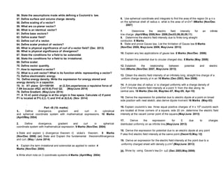 EMF au question bank for electrical stud | PDF