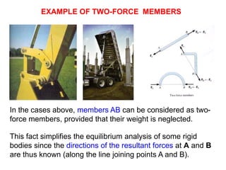 Class Presentation on Free Body Diagram for engineering mechanics | PDF