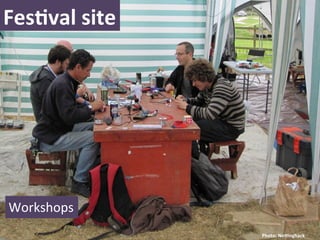 FesNval	
  site	
  




Workshops	
  
	
                    Photo:	
  NoRnghack	
  
 