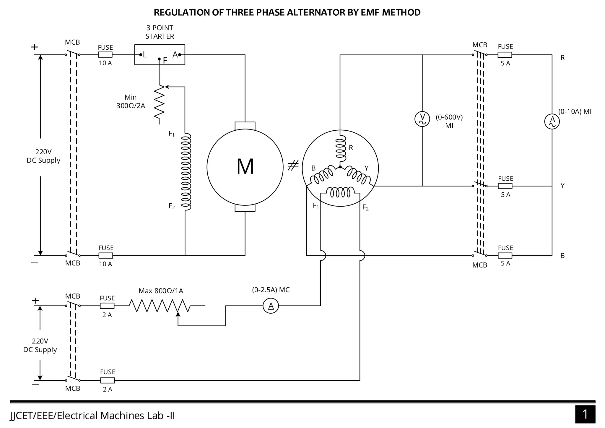 EMF METHOD CIRCUIT DIAGRAM | PDF