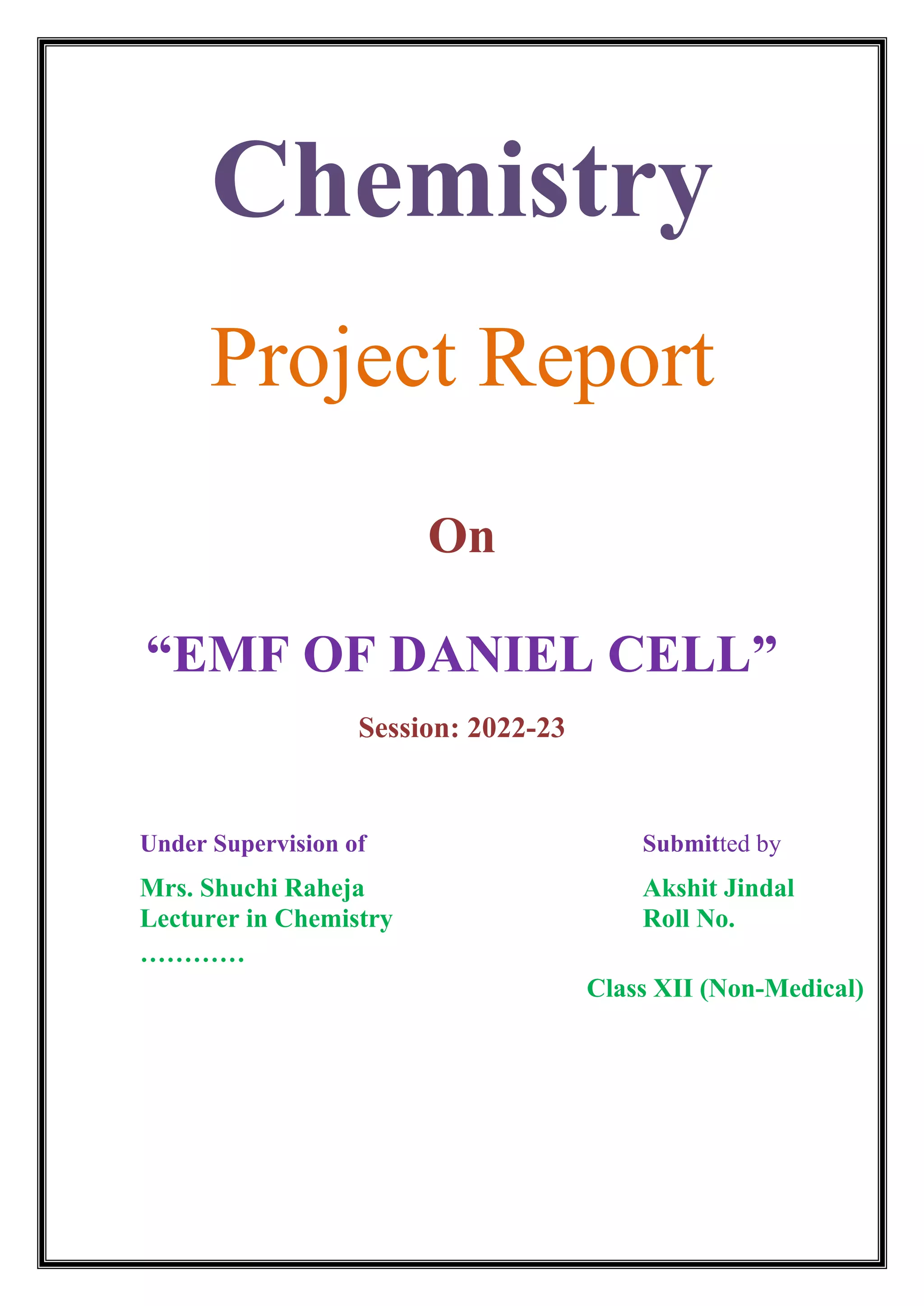 EMF OF DANIEL CELL.docx