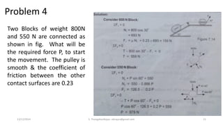 Class Presentation on Friction for engineering mechanics | PDF