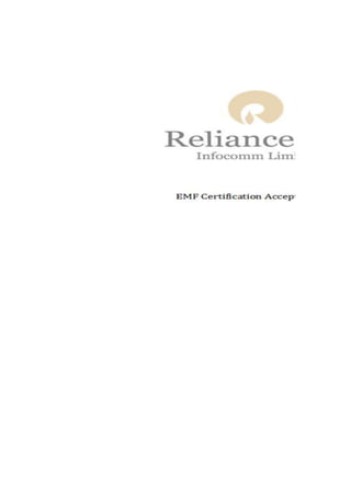 EMF broadband sample report | PDF | Telecommunications Industry ...