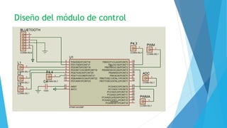 Diseño del módulo de control
 