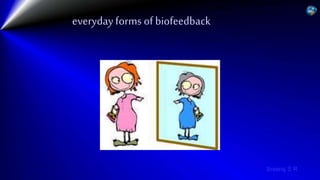 Sreeraj S R
everydayforms of biofeedback
 