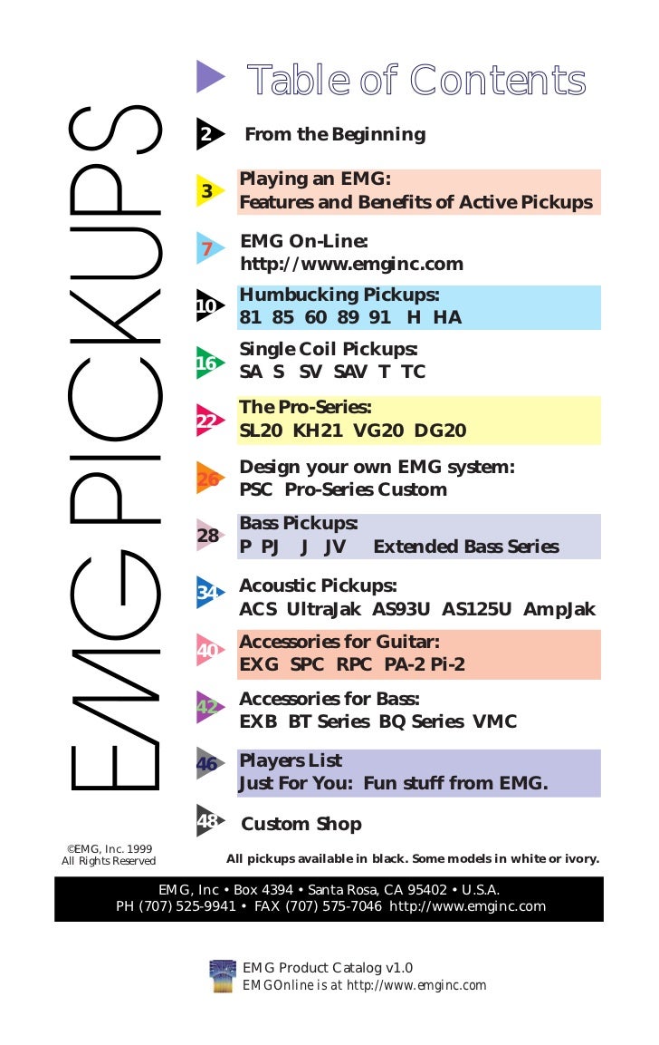 Emg Spc Wiring Diagram | Wiring Library