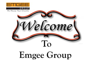 To
Emgee Group
 