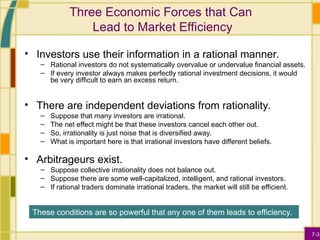 Market Rationale Efficient Market Hypothesis- Share market operation | PPT