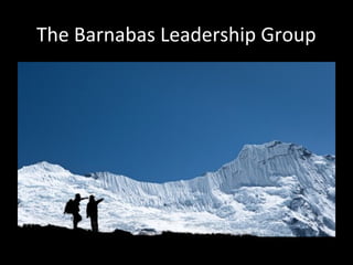 The Barnabas Leadership Group
 