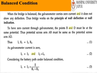 Balanced Condition
Wednesday, February 6,
2019
 
