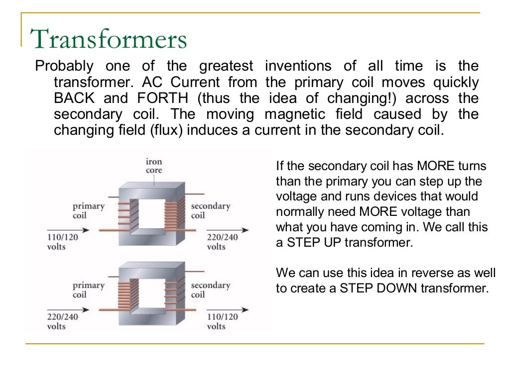 induction and transformer