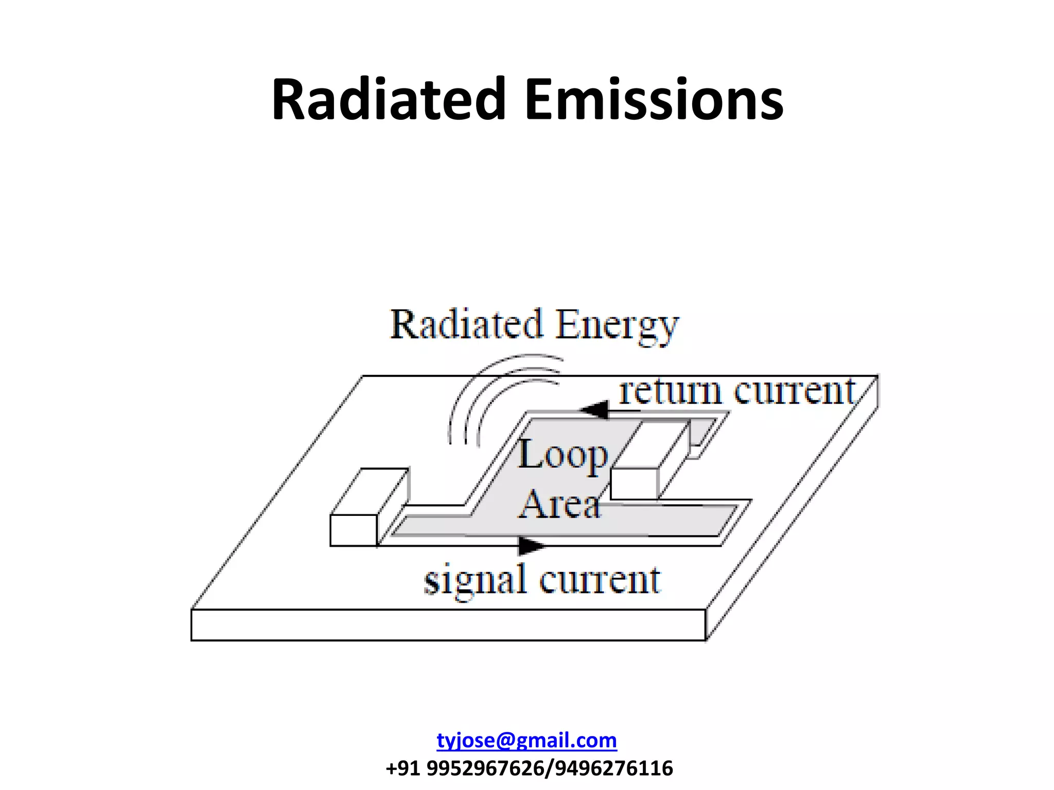 Radiated Emissions
tyjose@gmail.com
+91 9952967626/9496276116
 