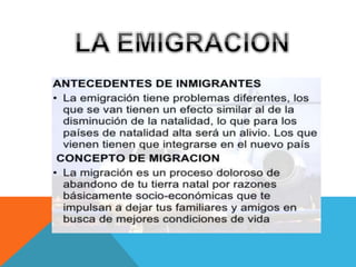 Emigracion