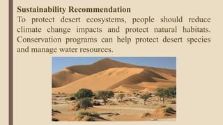 Impact of Extreme Drought on Desert Ecosystem Populations and ...
