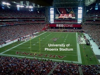 University of !
Phoenix Stadium