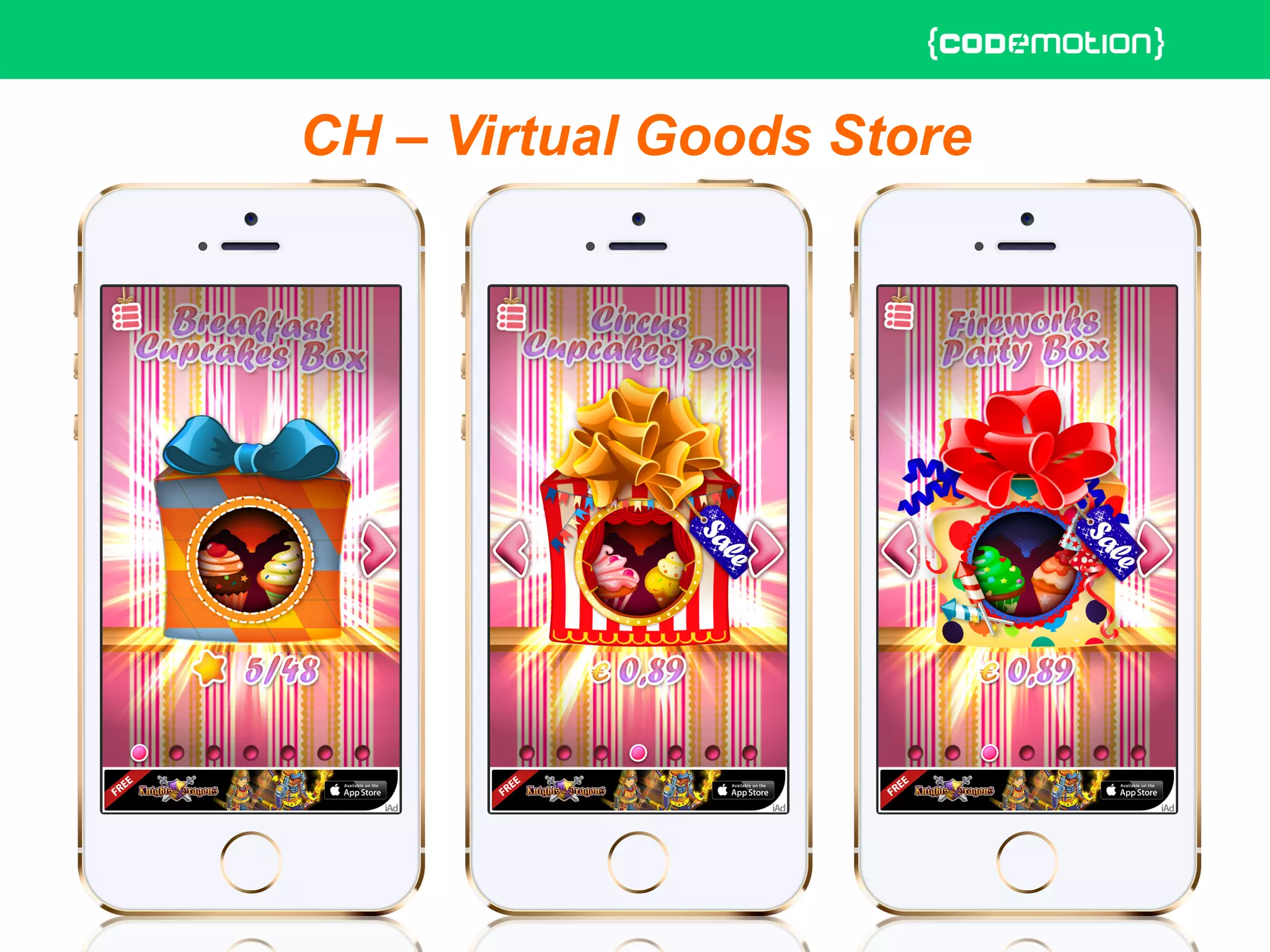 CH – Virtual Goods Store
 
