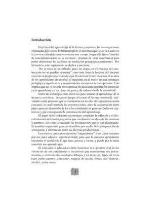 Emilia ferreiro proceso de lectorescritura | PDF
