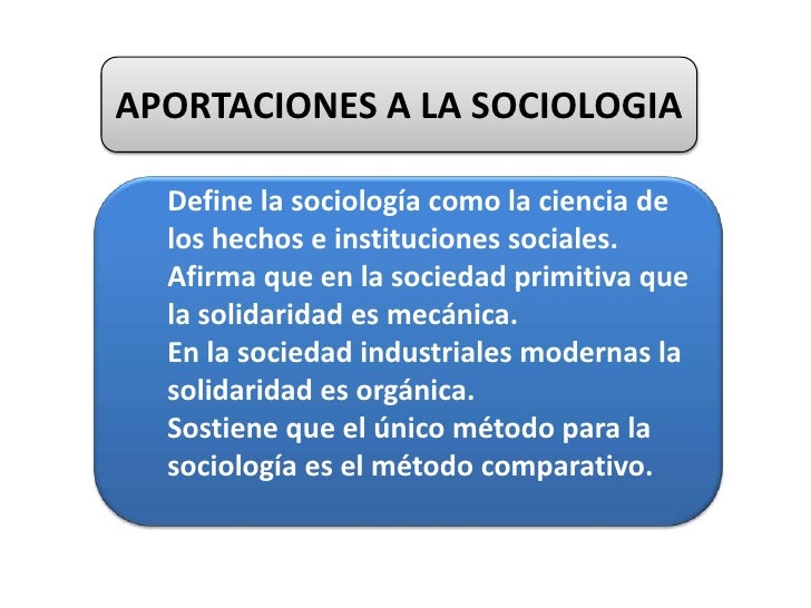 Emilio durkheim