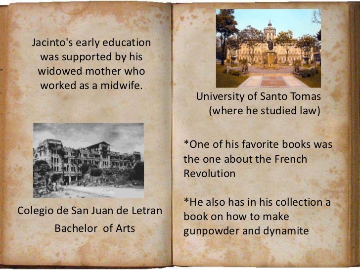 A La Patria Ni Emilio Jacinto Emilio jacinto