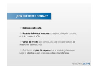 Cómo ser emprendedor