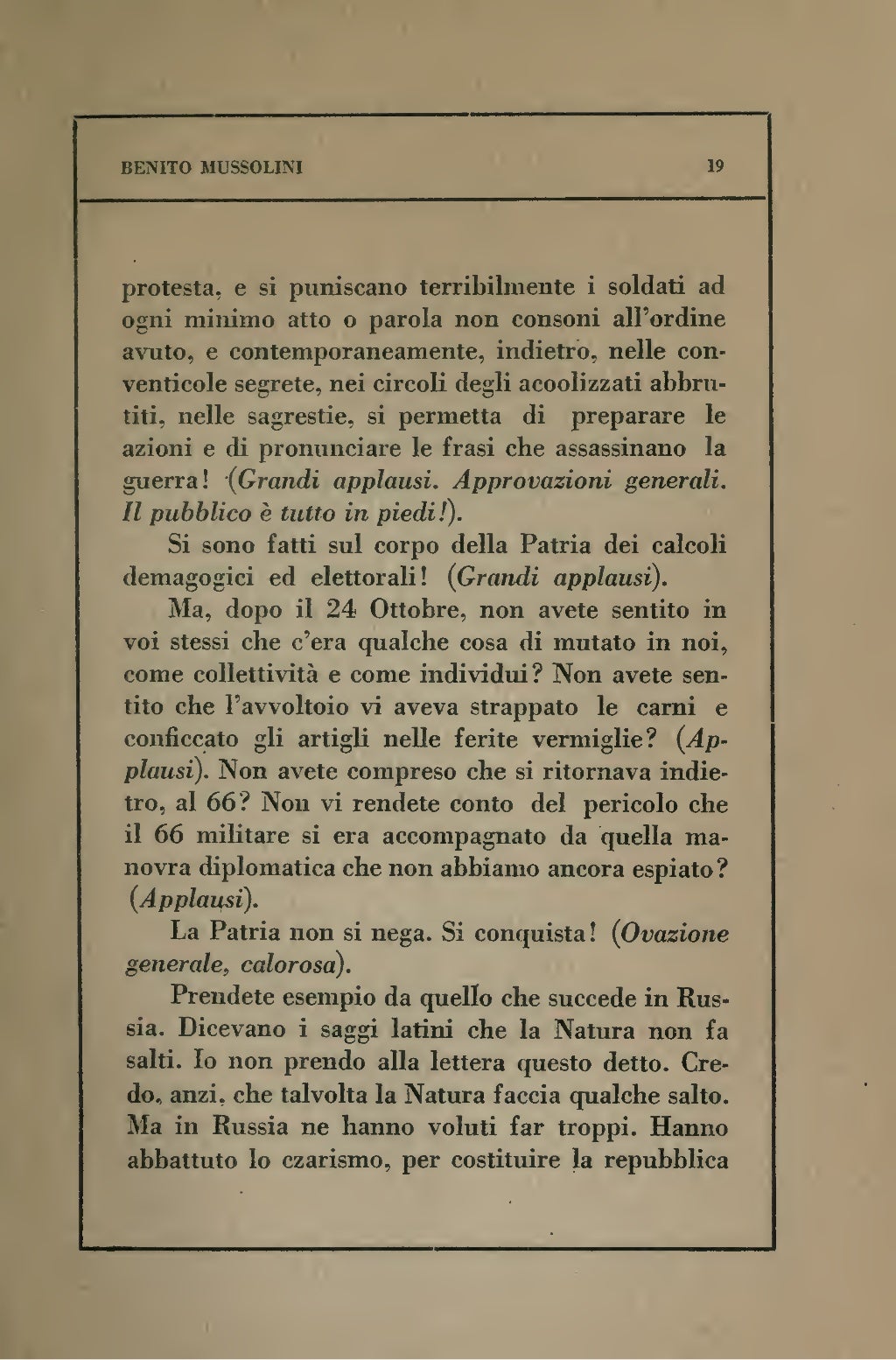 Emilio Settimelli - Profilo di Benito Mussolini (1922)