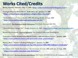 Emily Dickinson Presentation