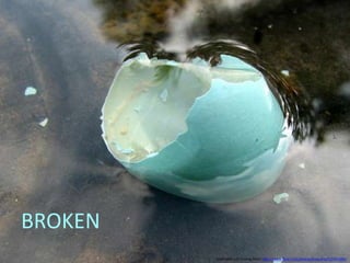 BROKENUsed with a CC license from: http://www.flickr.com/photos/kmevans/525701486/