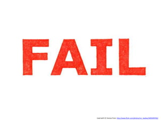 Used with CC license from: http://www.flickr.com/photos/ncc_badiey/3095099782/