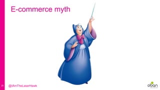 25
E-commerce myth
@IAmTheLaserHawk
 