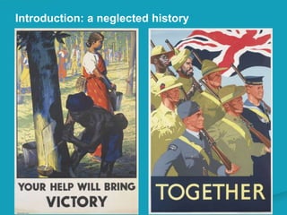 Introduction: a neglected history
 