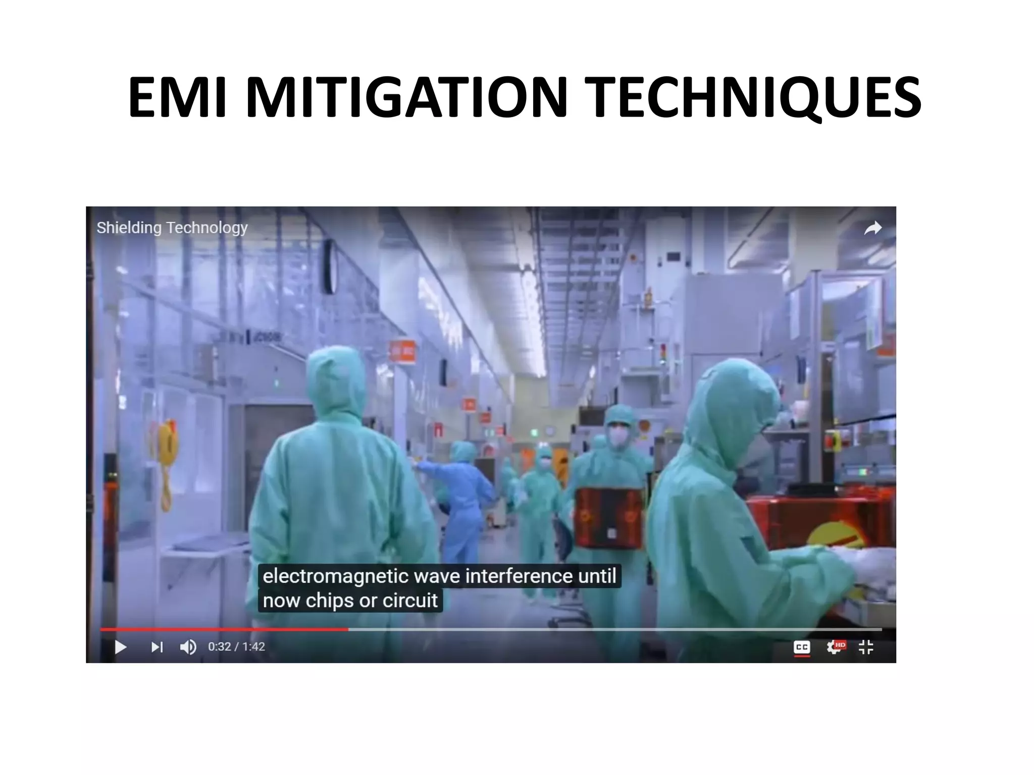 EMI MITIGATION TECHNIQUES | PDF