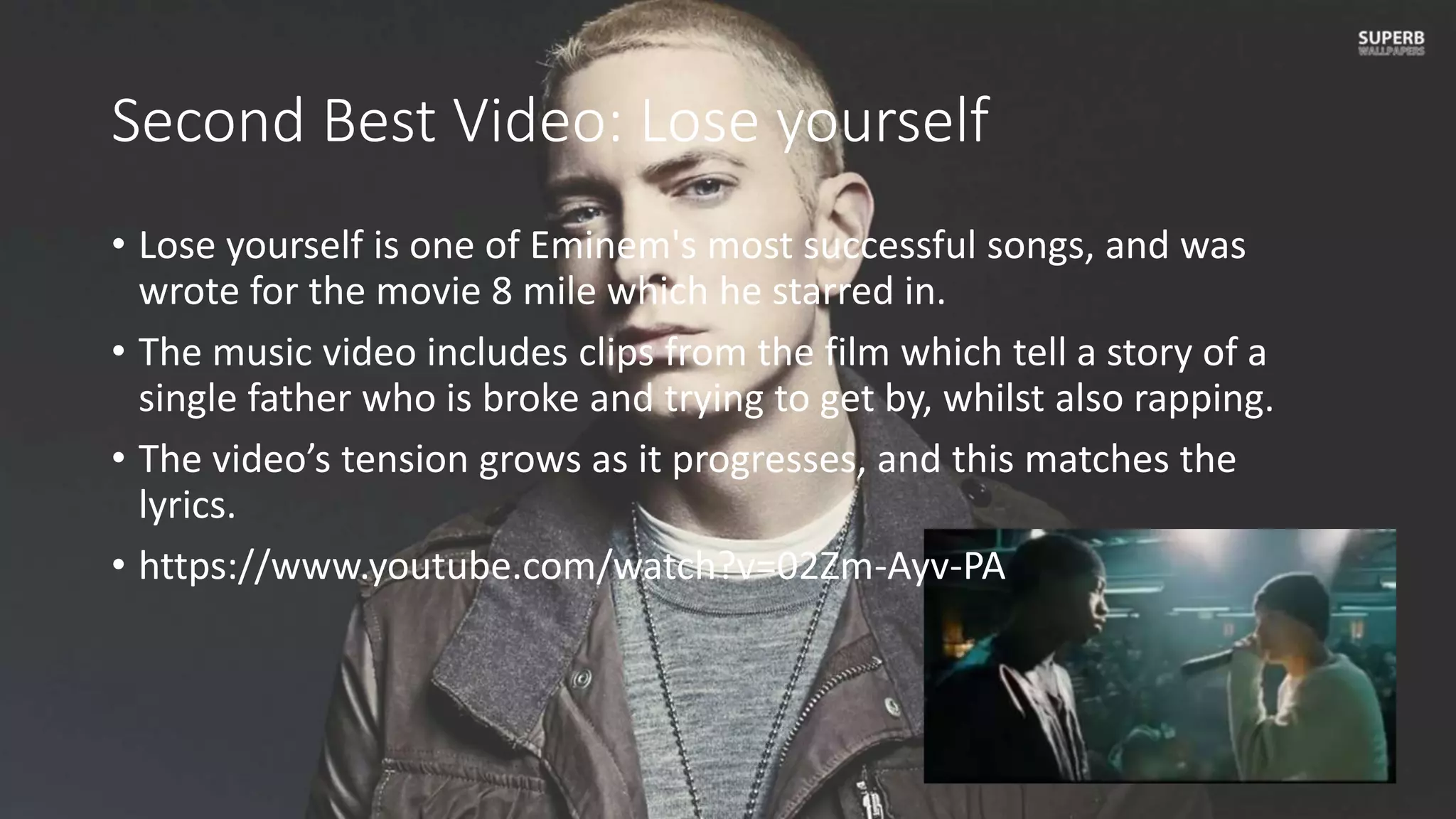 Star Analysis Eminem PPT star-analysis-eminem-ppt