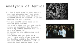 Eminem – stan | PPTX