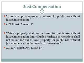 Eminent domain from Start to Finish | PPT