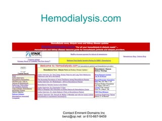 Hemodialysis.com 