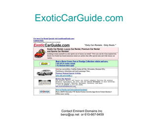 ExoticCarGuide.com 